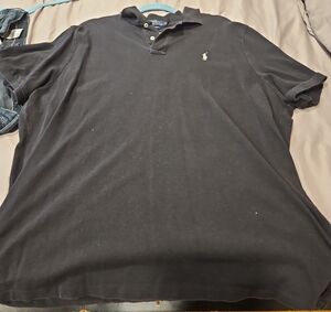 Polo by Ralph Lauren Men's Classic Black Polo Shirt